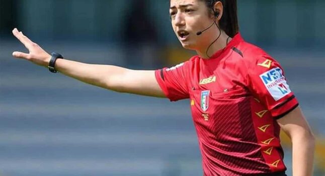 Maria Sole Ferrieri Caputi sarà la prima donna arbitro in Serie A