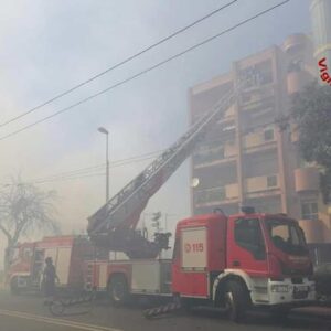Incendio ospedale Pietra Ligure