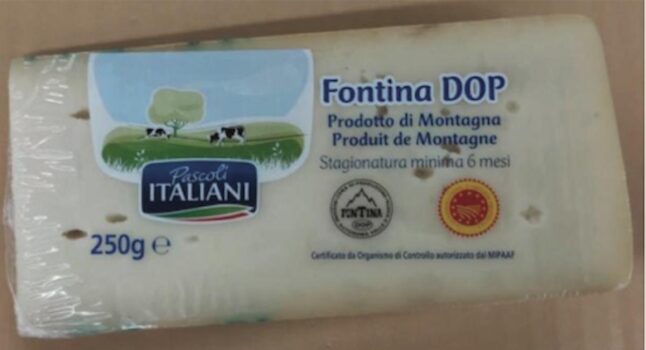 Escherichia Coli nella Fontina Dop: è lo stesso marchio del Gorgonzola ritirato per Listeria