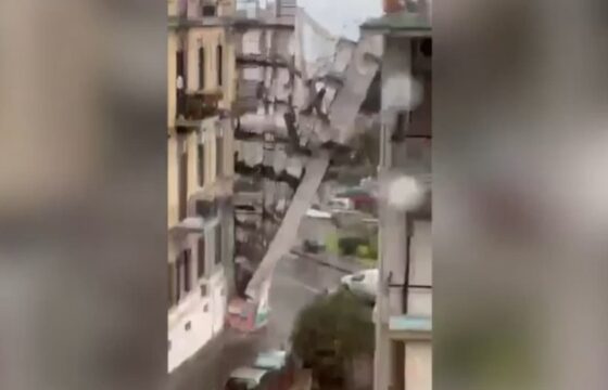 Crollo impalcatura Napoli