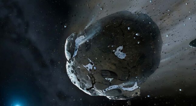 Asteroide 27 marzo, foto d'archivio Ansa