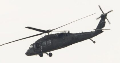 Due elicotteri Black Hawk si schiantano durante esercitazione in Kentucky, foto Ansa