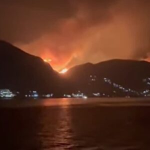 Incendi Grecia, foto YouTube