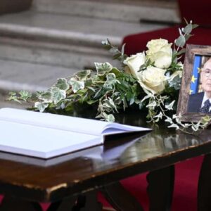 Funerale di Napolitano, foto Ansa