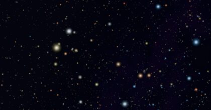 Scoperto sistema stelle binario a 23mila anni luce dalla Terra. Foto Ansa