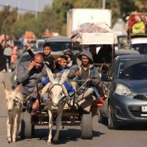 fuga gaza esodo palestinesi
