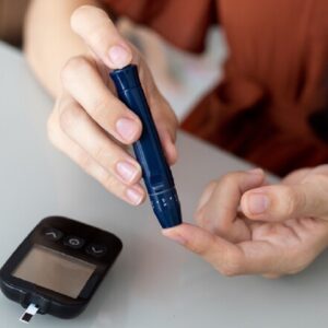 Diabete, misurazione di glicemia