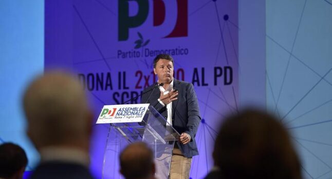 Matteo Renzi alle elezioni europee per sopravvivere, contro il Pd se torna l'odiato Gentiloni, opa su FI che si affida a Moratti