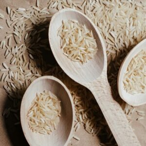 porzioni di riso