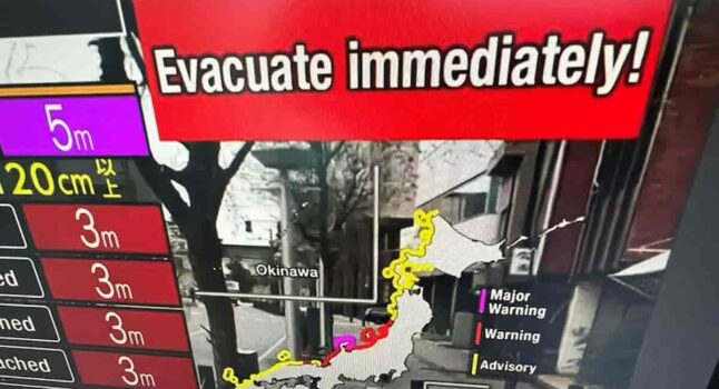 Terremoto di Capodanno in Giappone, previste nuove scosse, onde di 5 metri, 36 mila famiglie senza luce
