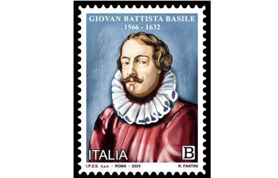 francobollo dedicato a Giovan Battista Basile
