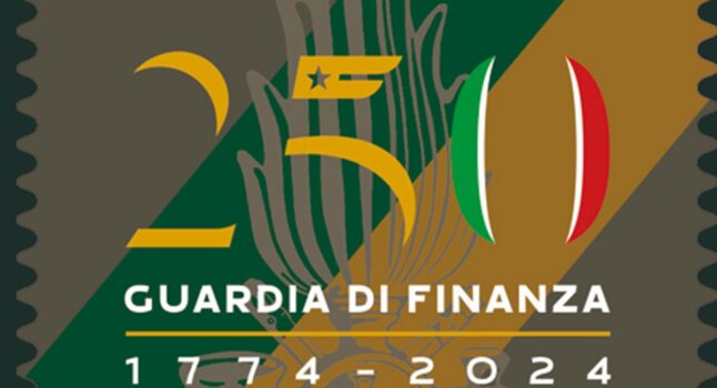 Poste Italiane, francobollo per la Guardia di Finanza