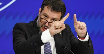 Il ministro Matteo Salvini FOTO ANSA