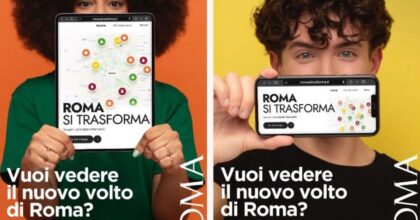 Romasitrasforma.it, il portale che in tempo reale aggiorna su come cambia la città