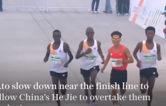 corridori maratona pechino