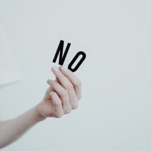 imparare a dire no