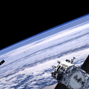 Satelliti nello spazio, foto archivio ANSA
