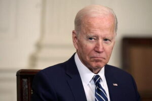 Joe Biden in una sua tipica espressione