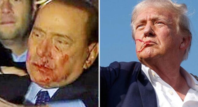 Berlusconi e Trump a confronto