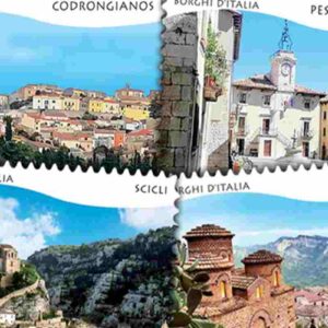 I francobolli dedicati ai borghi d'Italia