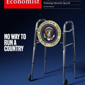 la copertina dell'economist contro Biden