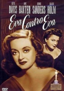 La locandina del film Eva contro Eva, con Bette Davis e Anne Baxter