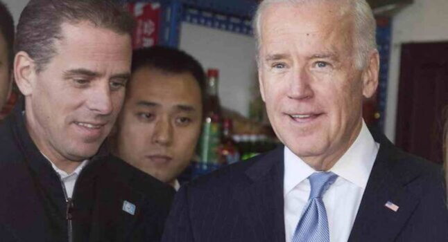 Joe Biden e il figlio Hunter