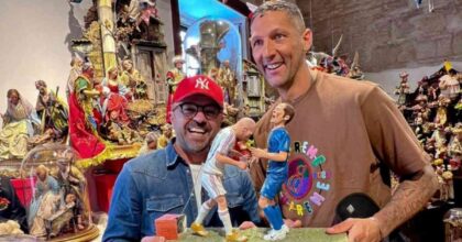 Materazzi a Napoli compra la statuina della testata di Zidane