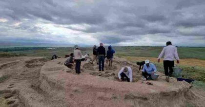 Scoperta in Azerbaijan una mensa di 3.500 anni fa